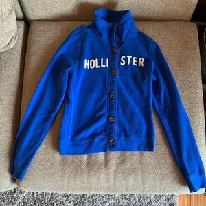 Hollister blue sweater